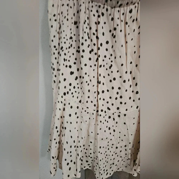 Olivaceous off shoulder spotted cheetah print mini dress. Size medium NWT - Picture 12 of 13